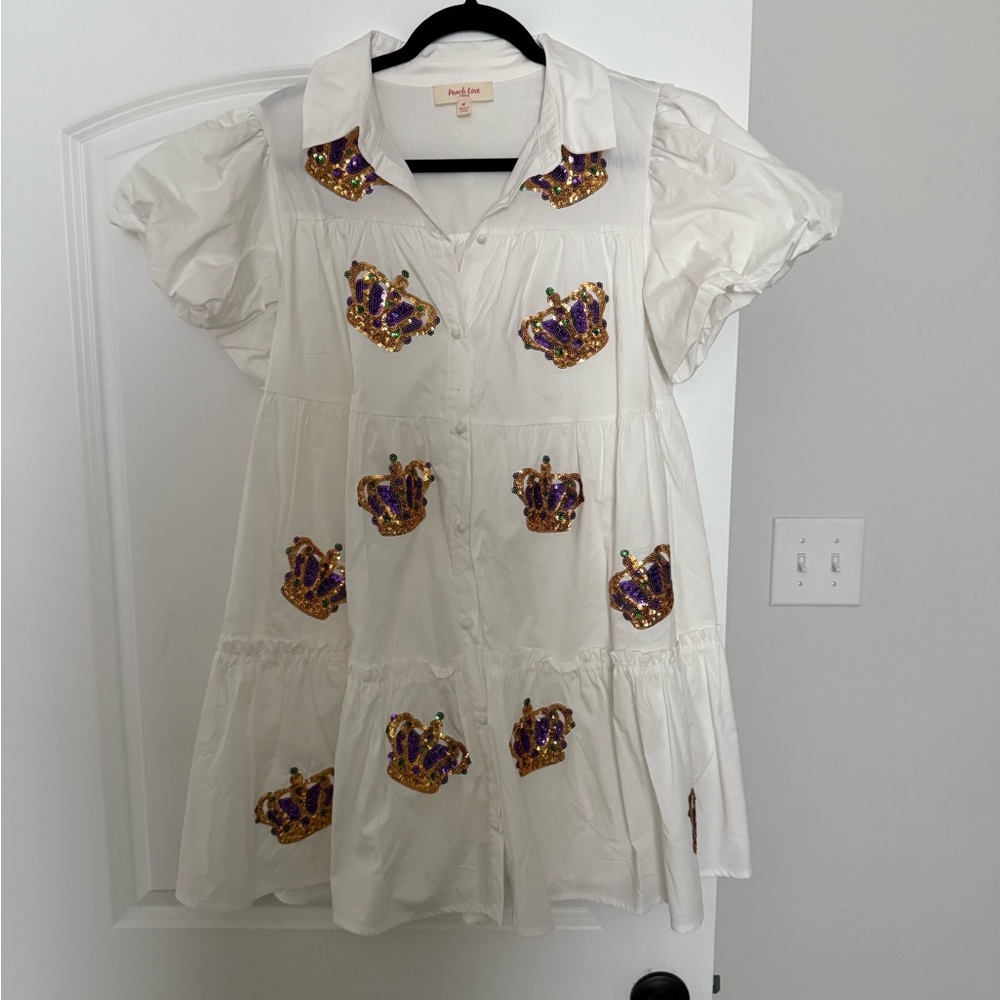 Mardi Gras Crown Dress